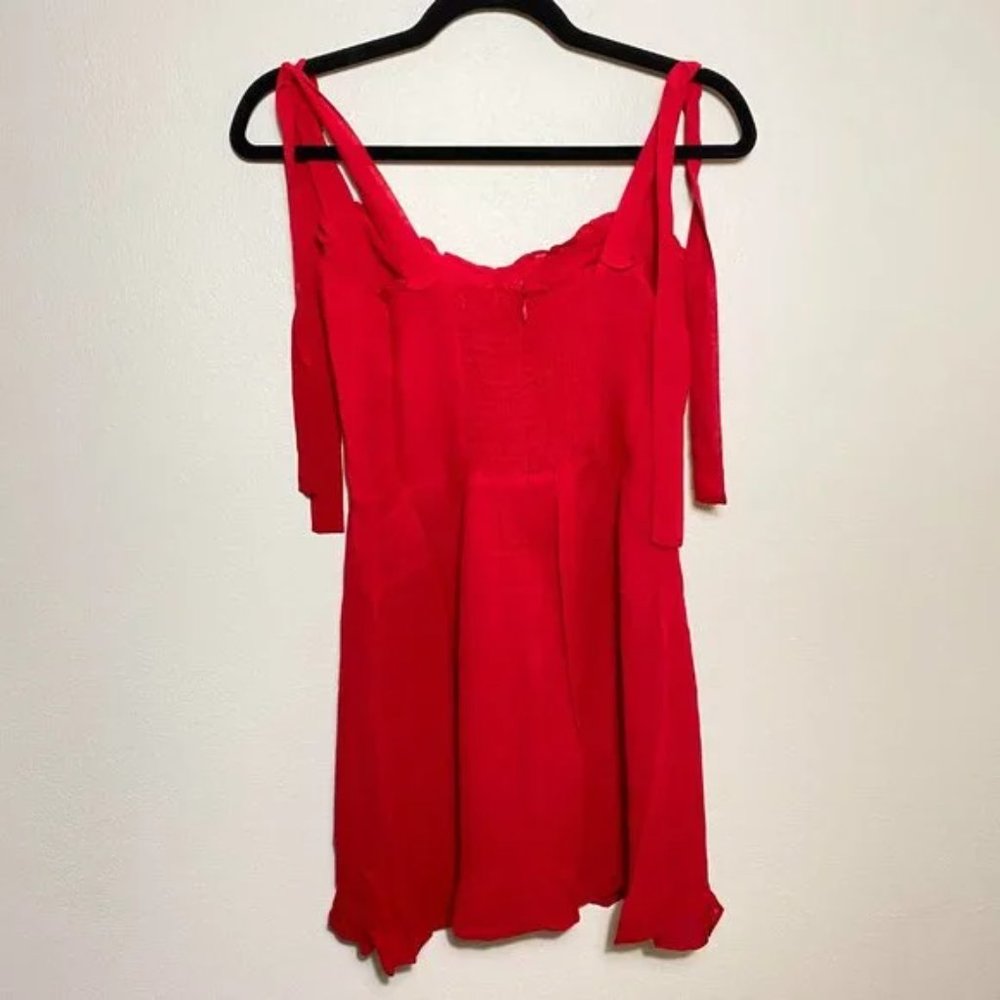 Reformation Christine Dress | Lipstick🎉SALE🎀 NEW - Picture 13 of 14